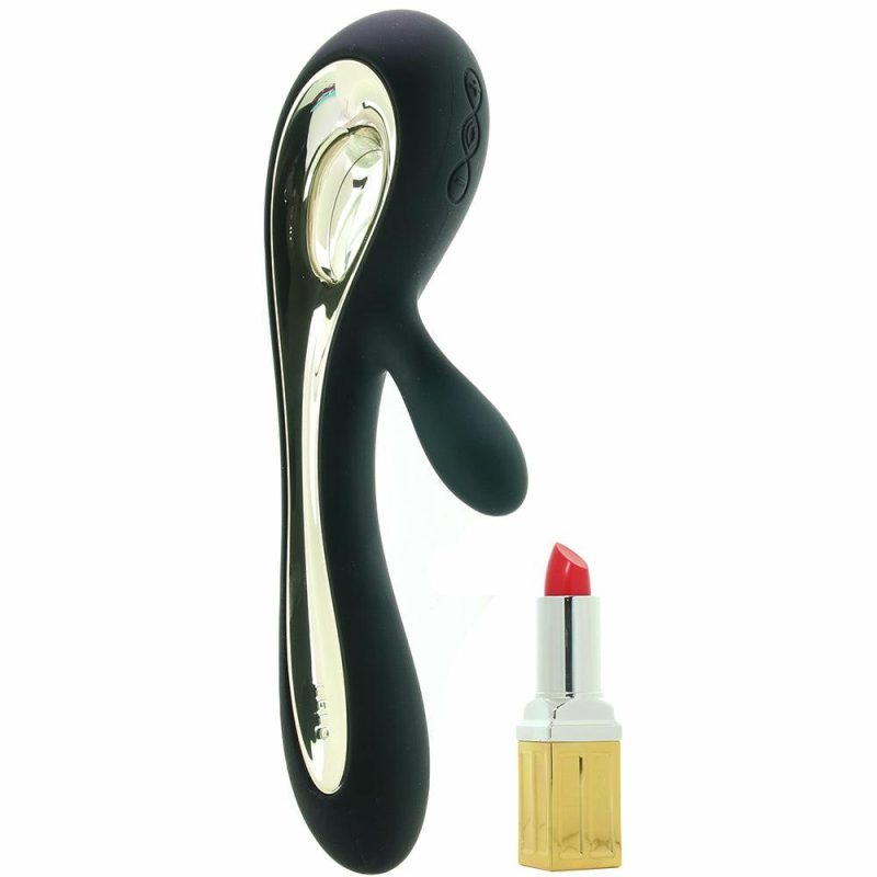 Vibrators | Soraya 2 G-Spot And Clitoral Vibrator In Black Vibrators Black