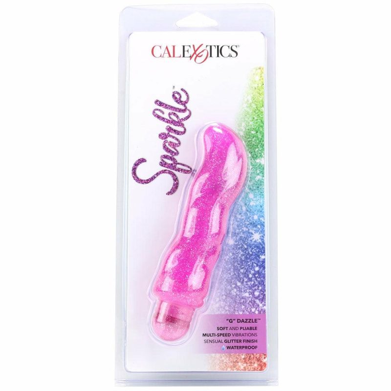 Vibrators | Sparkle "G" Dazzle Multi-Speed Vibe In Pink Vibrators CalExotics