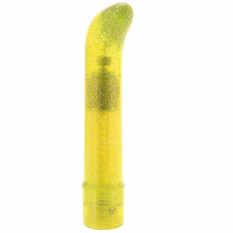 Vibrators | Sparkle Mini G-Vibe In Yellow Vibrators CalExotics