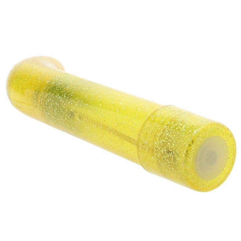 Vibrators | Sparkle Mini G-Vibe In Yellow Vibrators CalExotics