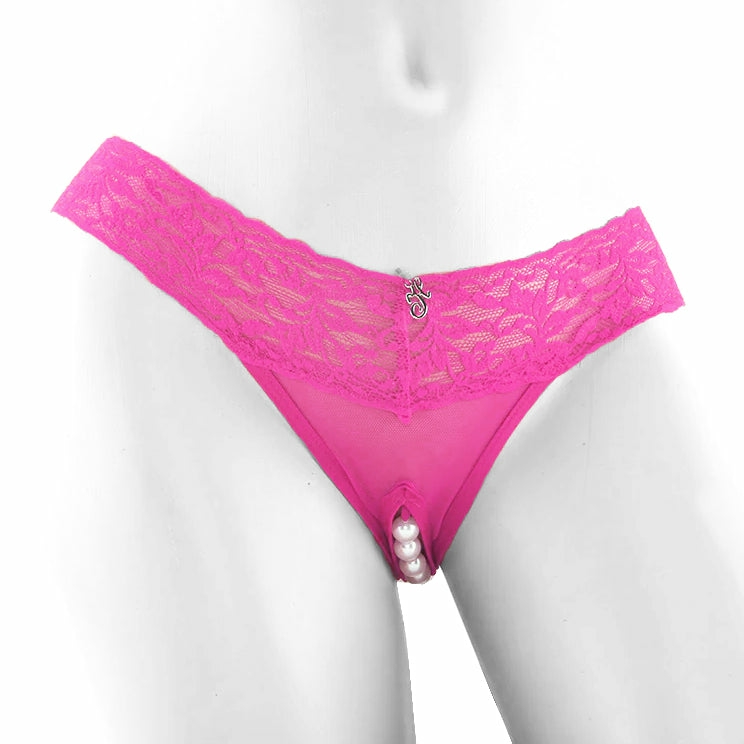 Vibrators | Stimulating Panties With Pearl Pleasure Beads Pink In S/M Vibrators Hustler