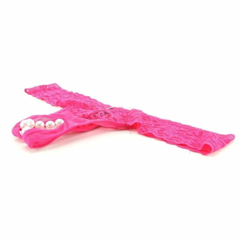 Vibrators | Stimulating Panties With Pearl Pleasure Beads Pink In S/M Vibrators Hustler