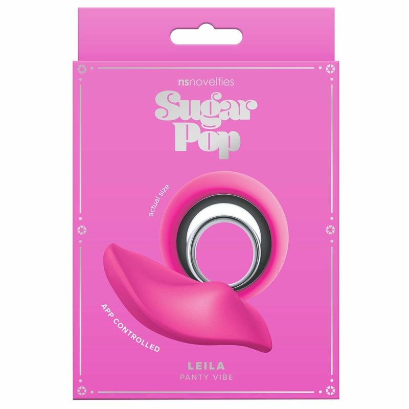 Vibrators | Sugar Pop Leila Panty Vibe And Remote In Pink Vibrators ns novelties