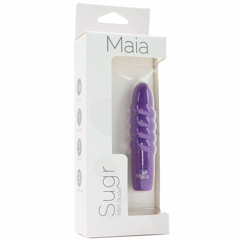 Vibrators | Sugr 15 Function Mini Bullet In Purple Vibrators Maia