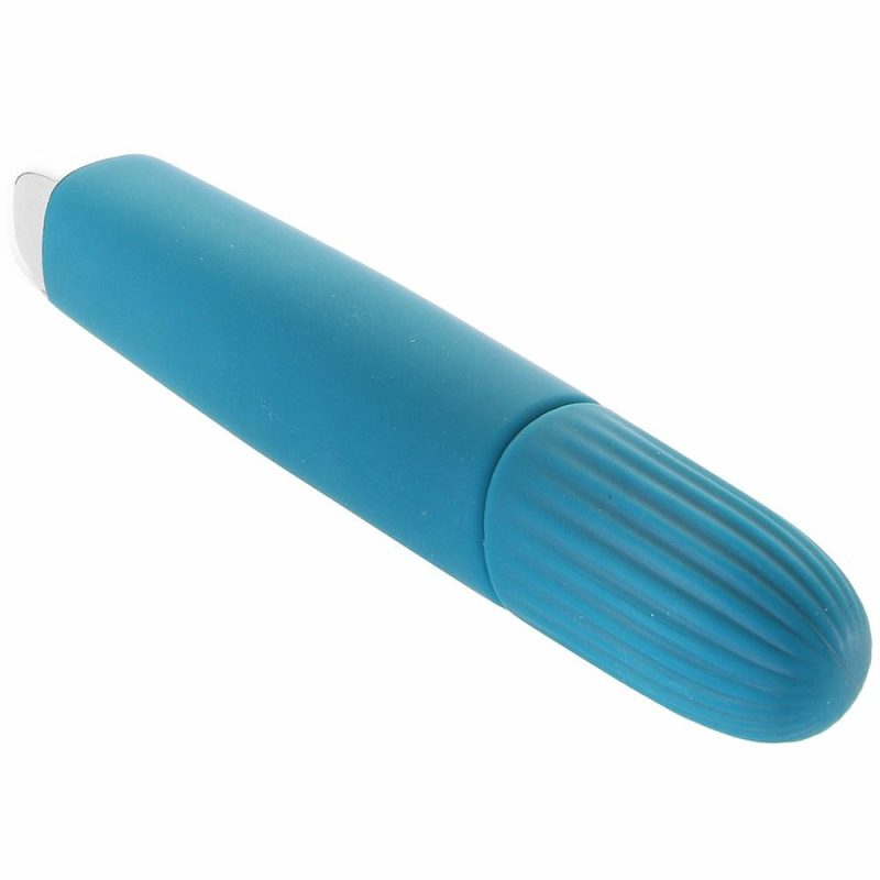 Vibrators | Super Slim Silicone Ribbed Vibe Vibrators Evolved Novelties