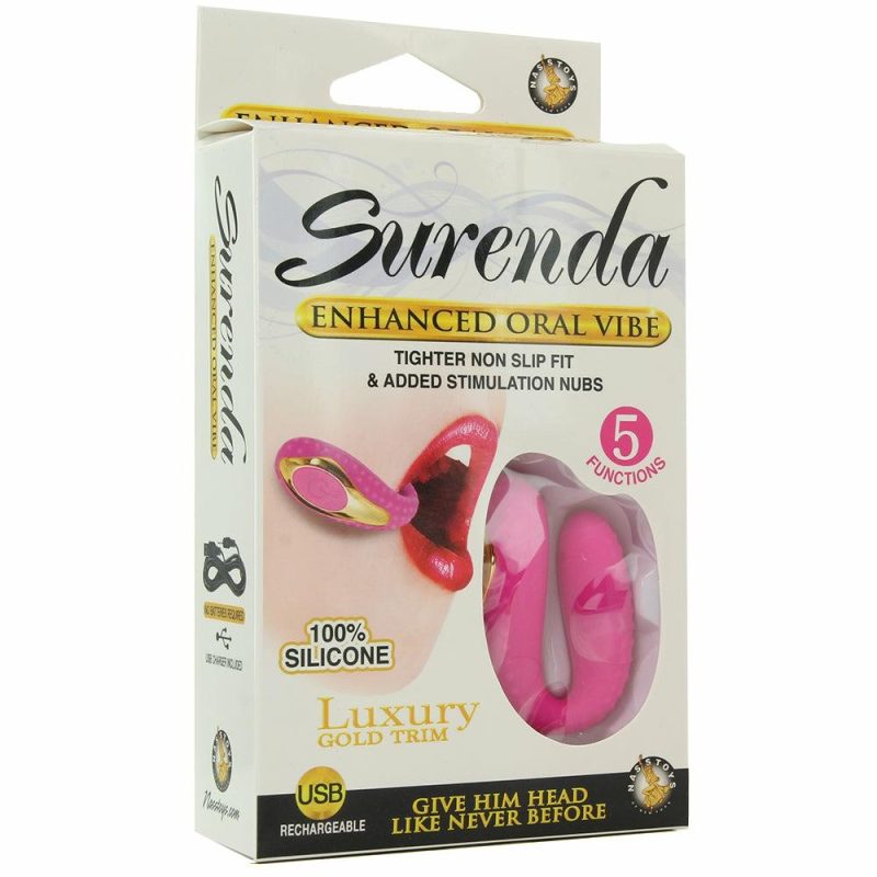 Vibrators | Surenda Luxury Enhanced Oral Vibe In Pink Vibrators Nasstoys