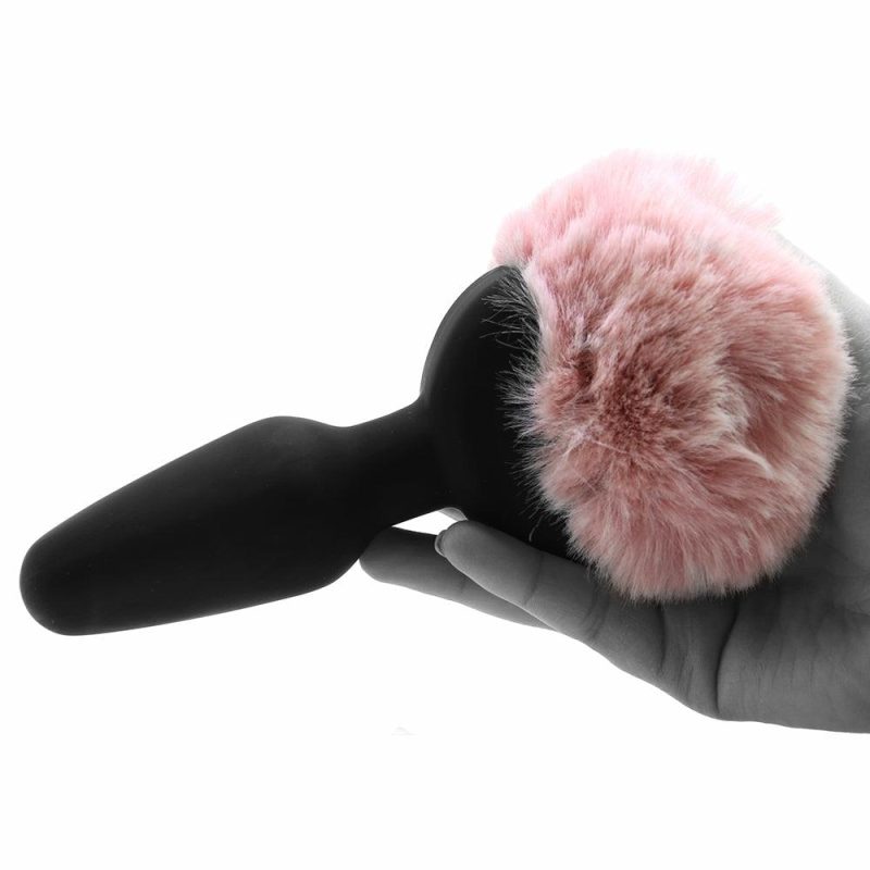 Vibrators | Tailz Vibrating Pink Bunny Tail Anal Plug Anal Sex Toys Anal Sex Toys