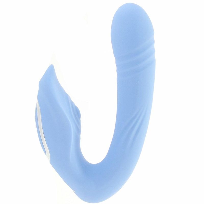 Vibrators | Tap & Thrust Dual Vibe Vibrators Blue