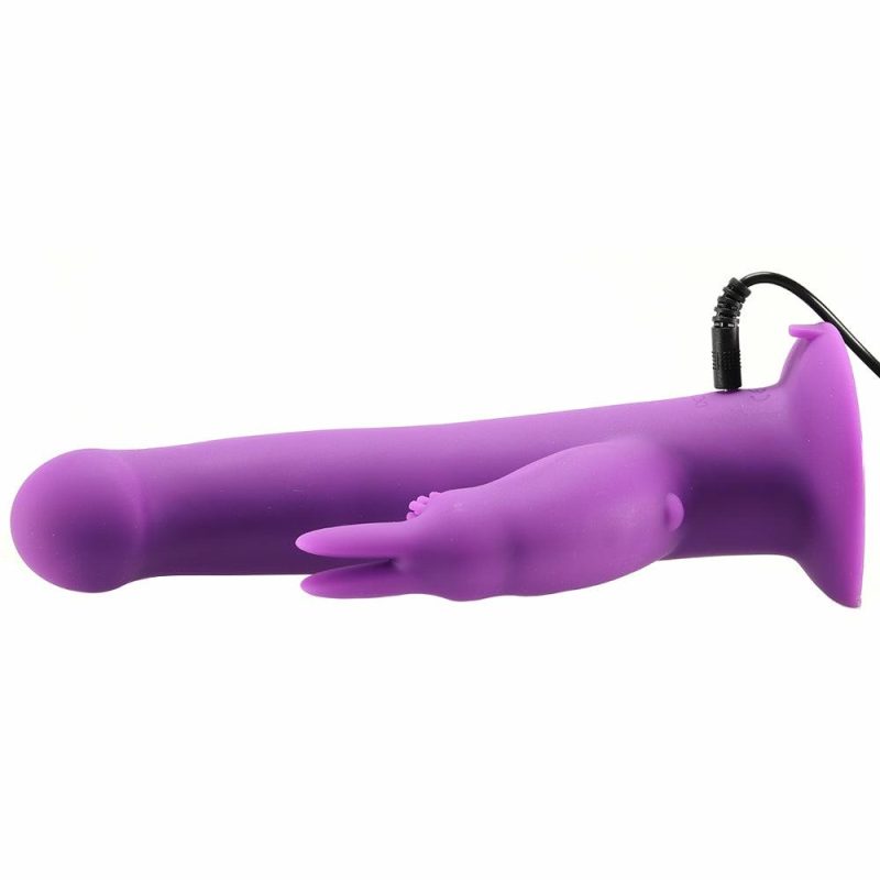 Vibrators | The G-Spot Rotating Rabbit Peg In Purple Vibrators Purple