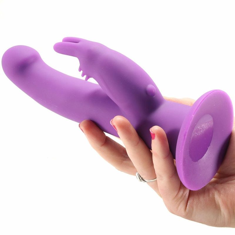 Vibrators | The G-Spot Rotating Rabbit Peg In Purple Vibrators Purple