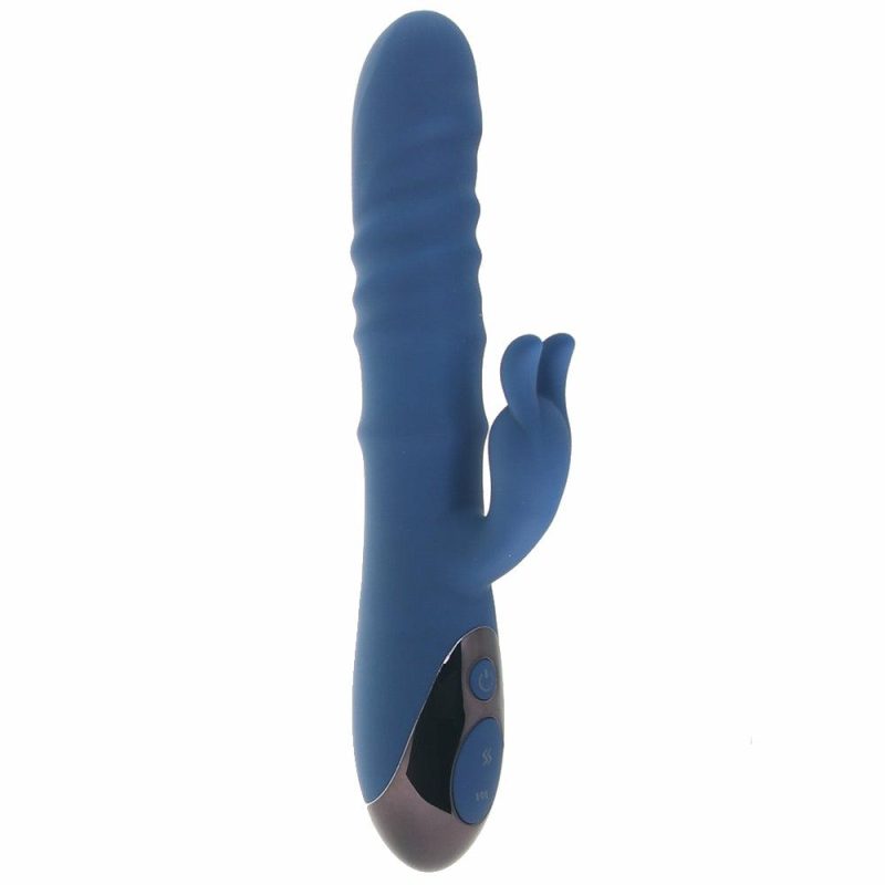 Vibrators | The Ringer Thrusting Rabbit Vibe Vibrators Blue