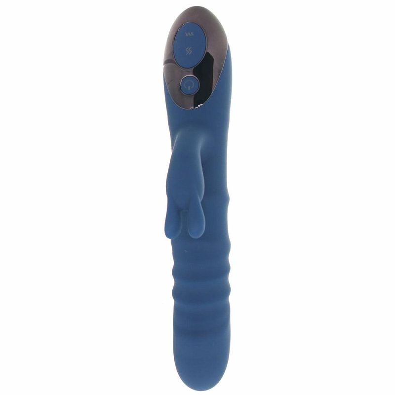 Vibrators | The Ringer Thrusting Rabbit Vibe Vibrators Blue