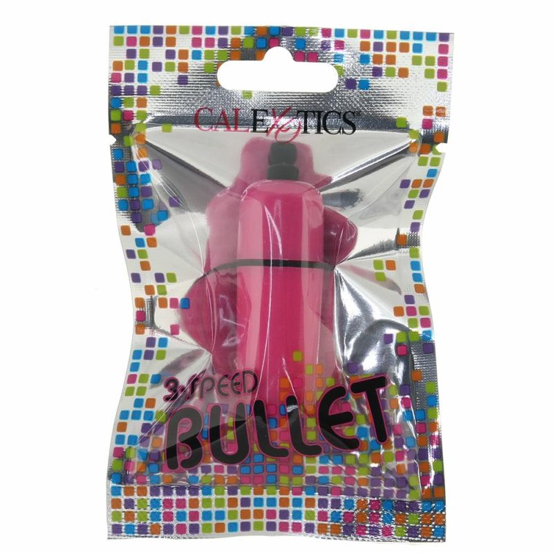 Vibrators | Three Speed Bullet Vibe In Pink Vibrators CalExotics