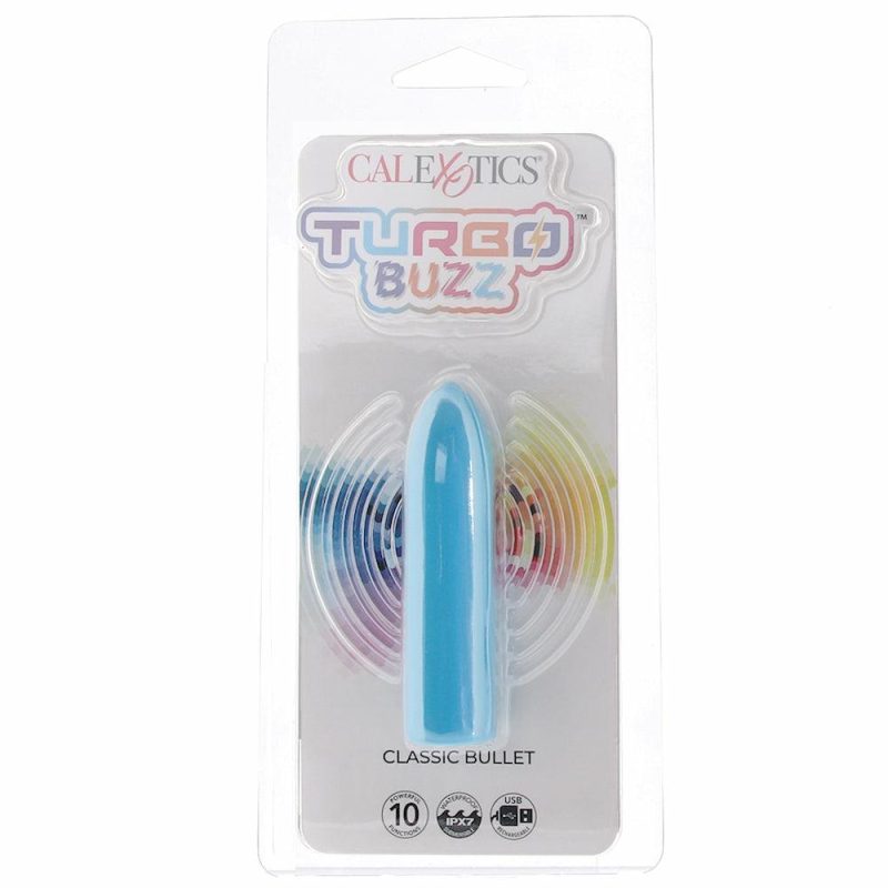 Vibrators | Turbo Buzz Classic Bullet Vibe In Blue Vibrators Blue