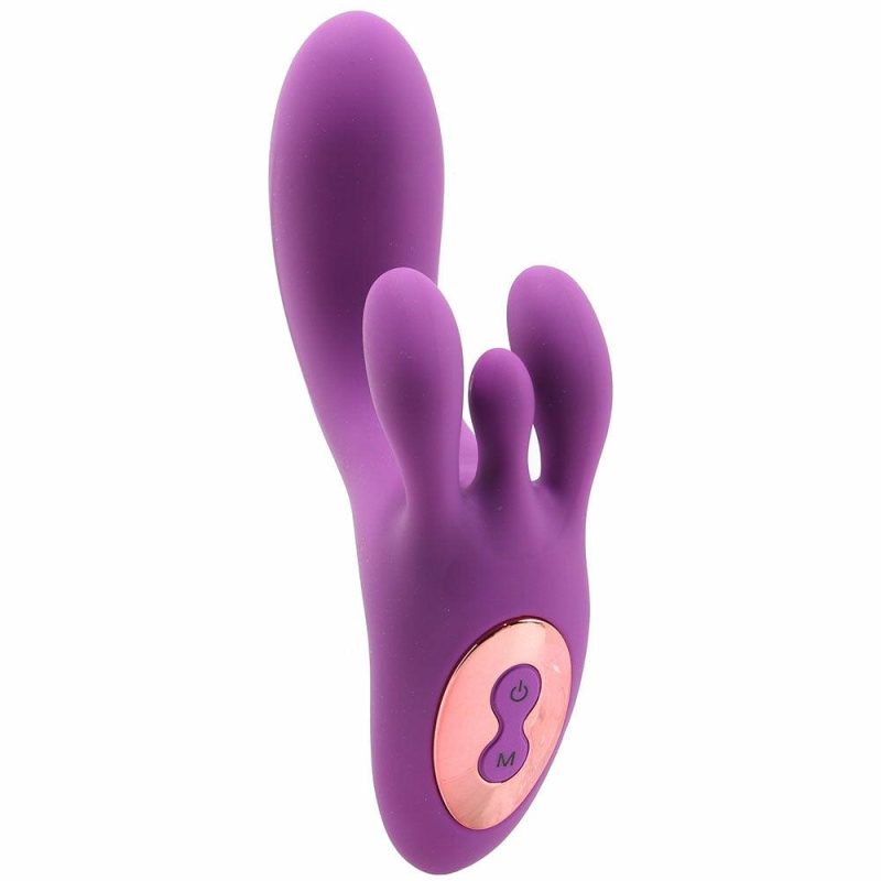 Vibrators | Vibes Of New York Triple Tickler Massager Vibe In Purple Vibrators Nasstoys