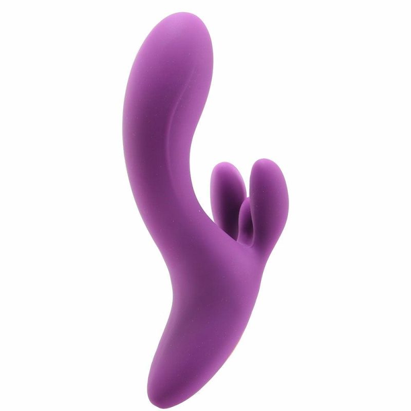 Vibrators | Vibes Of New York Triple Tickler Massager Vibe In Purple Vibrators Nasstoys