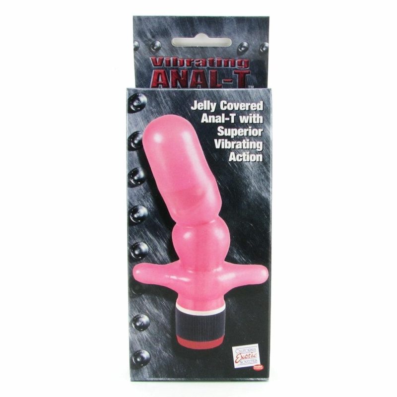 Vibrators | Vibrating Anal-T In Pink Vibrators CalExotics