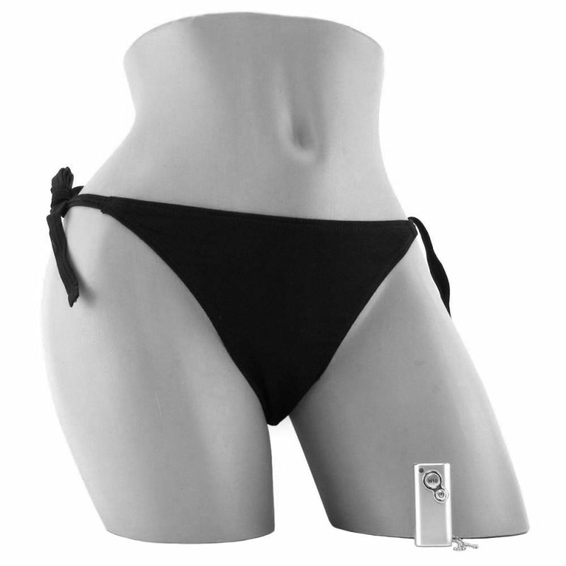 Vibrators | Vibro 10 Function Panty In Black Vibrators Black