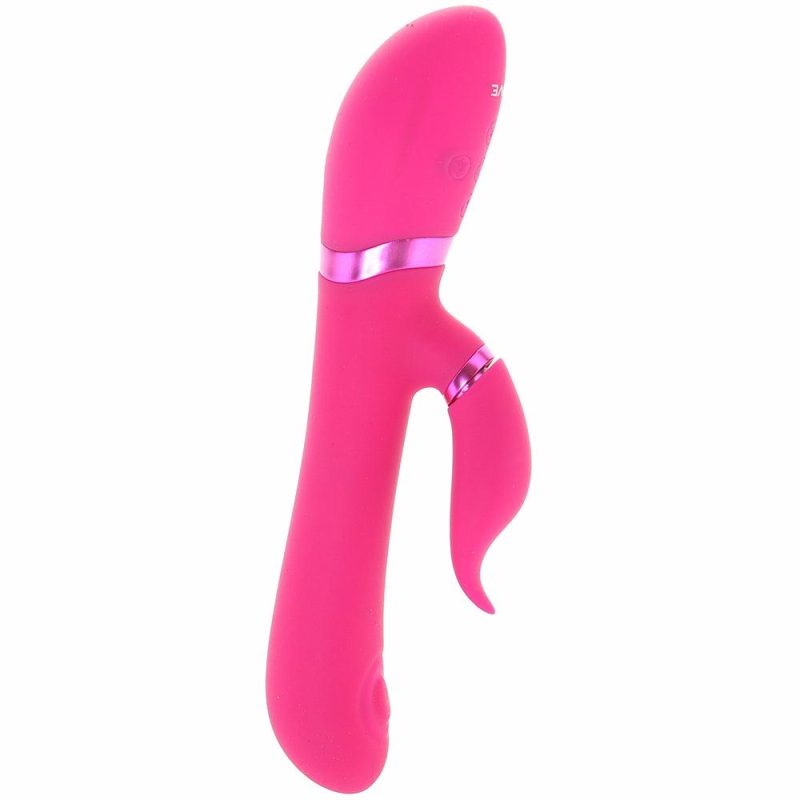 Vibrators | Vive Etsu Interchangeable Pulse Wave Rabbit Vibe Vibrators Pink