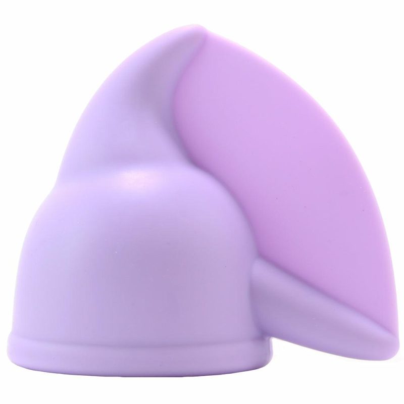 Vibrators | Wand Essentials Flutter Tip Attachment Vibrators Purple