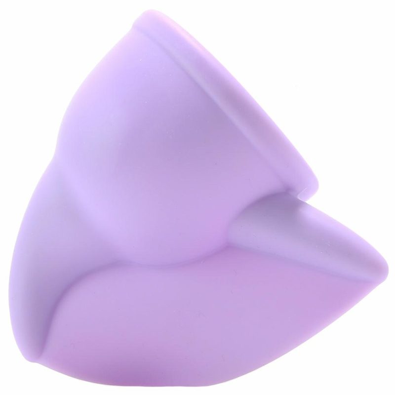 Vibrators | Wand Essentials Flutter Tip Attachment Vibrators Purple