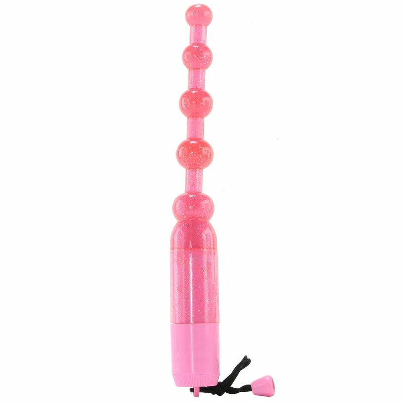 Vibrators | Waterproof Vibrating Pleasure Beads In Pink Anal Sex Toys Anal Sex Toys