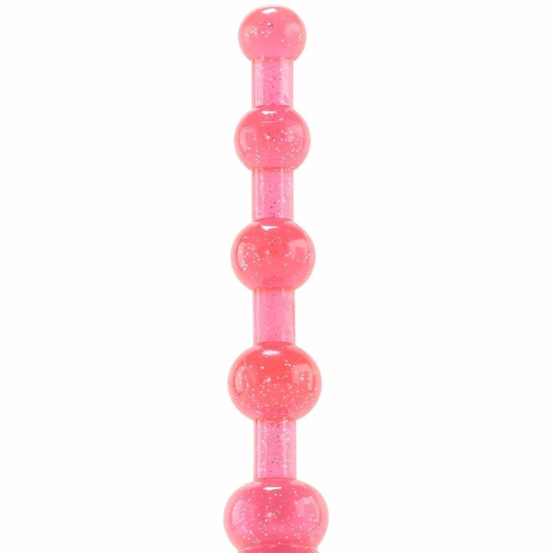 Vibrators | Waterproof Vibrating Pleasure Beads In Pink Anal Sex Toys Anal Sex Toys