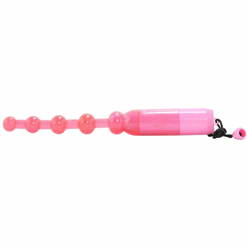 Vibrators | Waterproof Vibrating Pleasure Beads In Pink Anal Sex Toys Anal Sex Toys