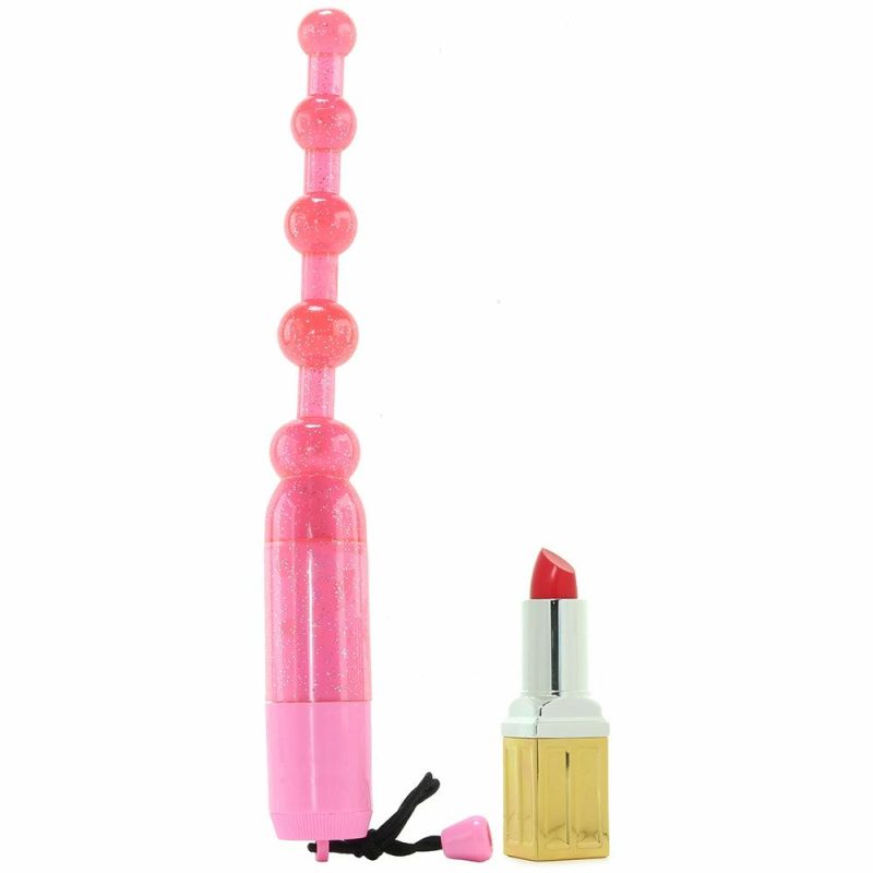 Vibrators | Waterproof Vibrating Pleasure Beads In Pink Anal Sex Toys Anal Sex Toys