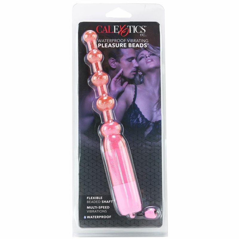 Vibrators | Waterproof Vibrating Pleasure Beads In Pink Anal Sex Toys Anal Sex Toys