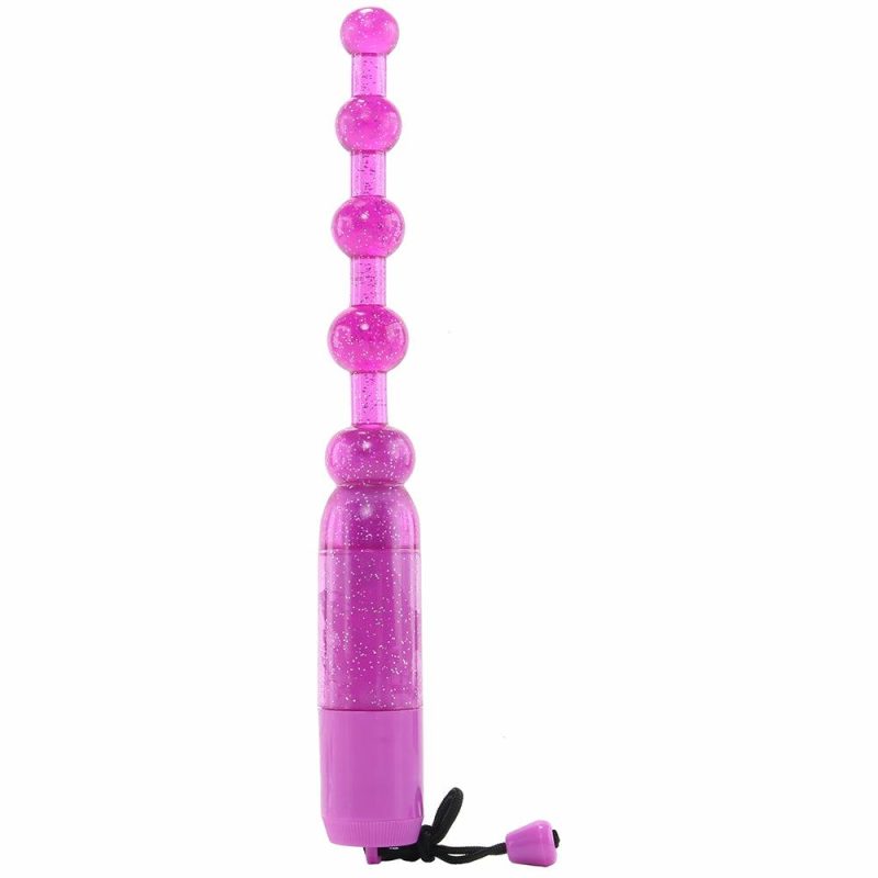 Vibrators | Waterproof Vibrating Pleasure Beads In Purple Anal Sex Toys Anal Sex Toys