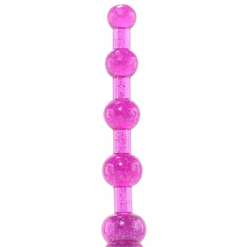 Vibrators | Waterproof Vibrating Pleasure Beads In Purple Anal Sex Toys Anal Sex Toys