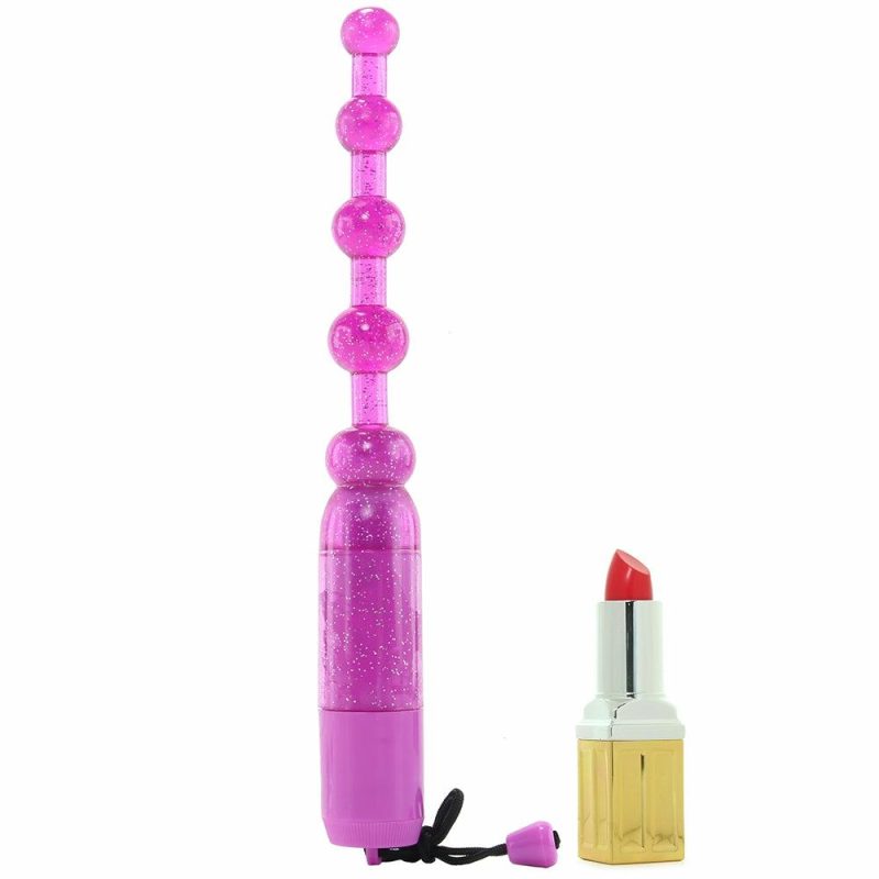 Vibrators | Waterproof Vibrating Pleasure Beads In Purple Anal Sex Toys Anal Sex Toys