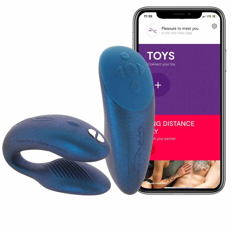 Vibrators | We-Vibe Chorus Couples Vibrator In Cosmic Blue Vibrators Blue