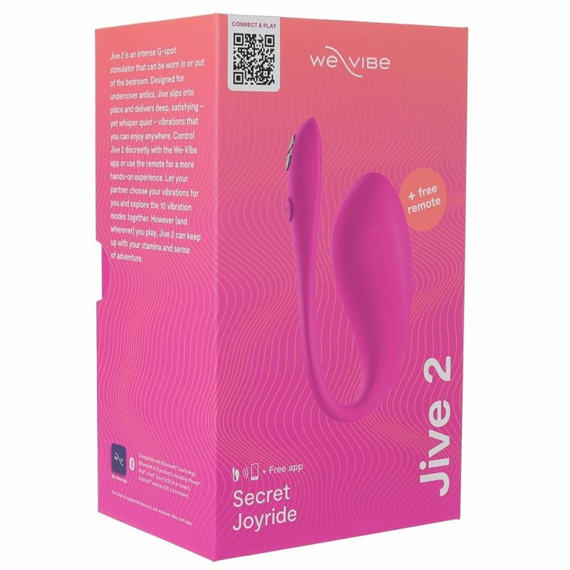 Vibrators | We-Vibe Jive 2 Wearable G-Spot Vibe In Electric Pink Vibrators Pink