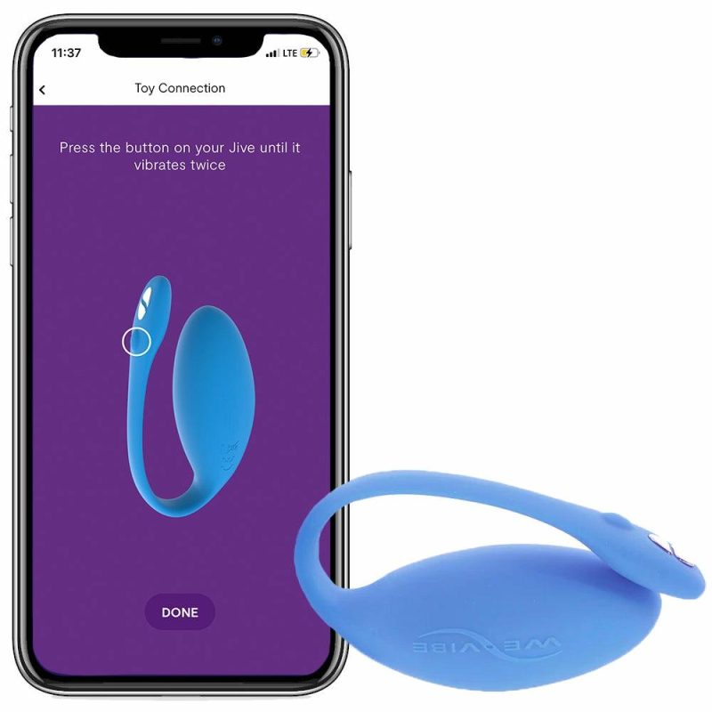 Vibrators | We-Vibe Jive Wearable G-Spot Vibe In Blue Vibrators Blue