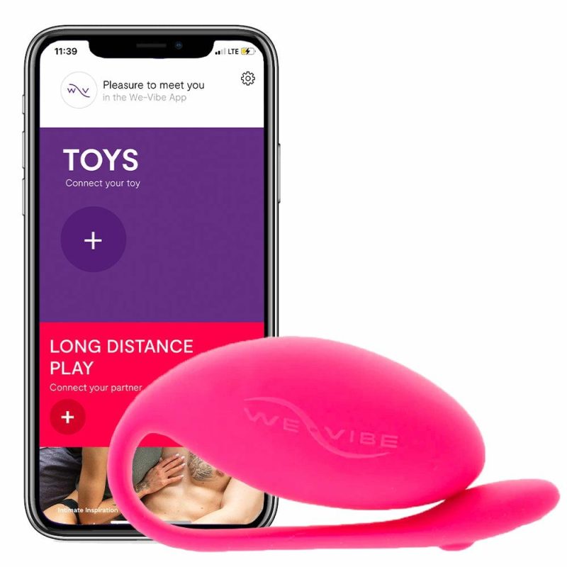 Vibrators | We-Vibe Jive Wearable G-Spot Vibe In Pink Vibrators Pink