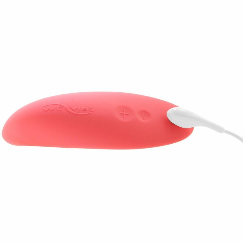 Vibrators | We-Vibe Melt Pleasure Air Clitoral Stimulator In Coral Vibrators Orange, Pink