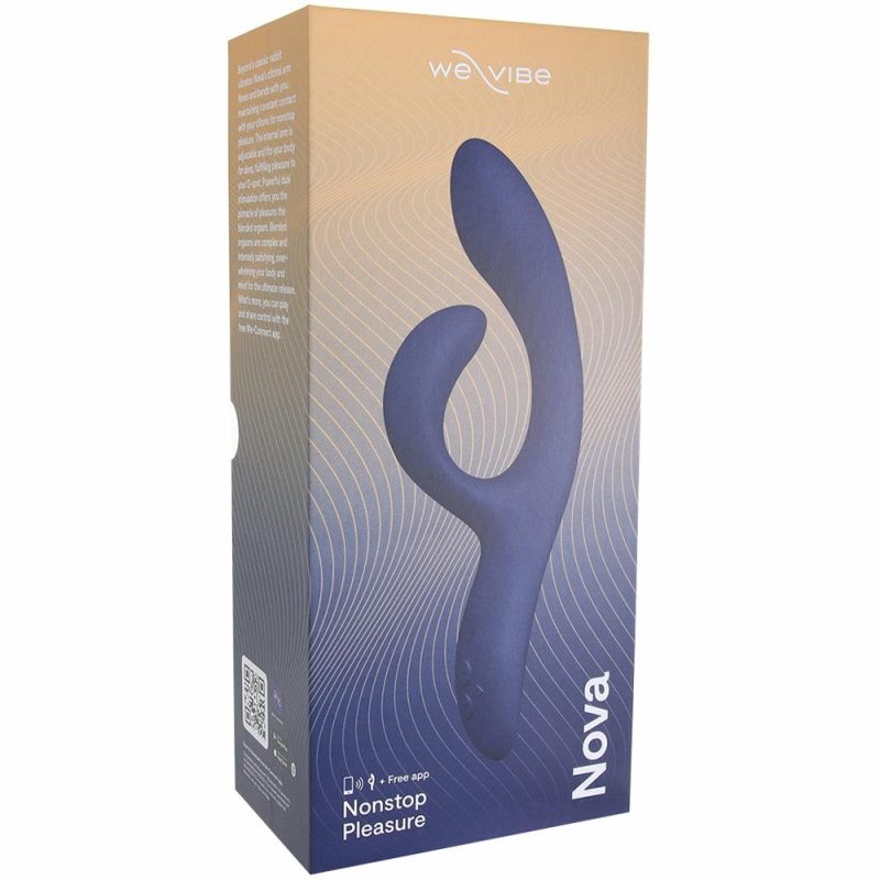 Vibrators | We-Vibe Nova 2 Rabbit Vibe In Midnight Blue Vibrators Blue