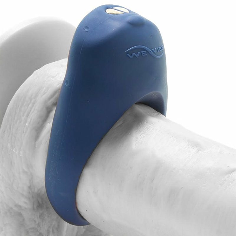 Vibrators | We-Vibe Pivot Vibrating Silicone Ring In Navy Vibrators Vibrators