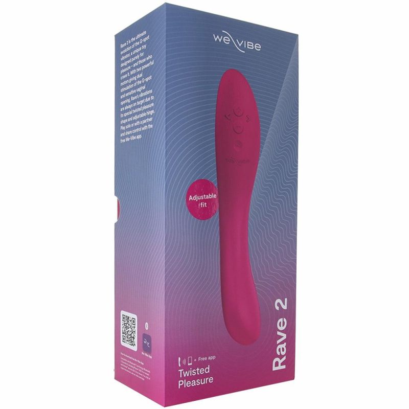 Vibrators | We-Vibe Rave 2 Silicone G-Spot Vibe In Fuschia Vibrators Purple