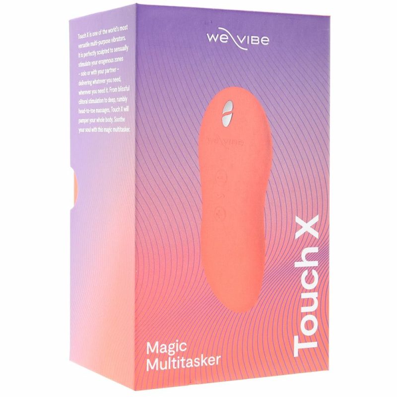 Vibrators | We-Vibe Touch X Magic Multitasker Vibe In Coral Vibrators Pink