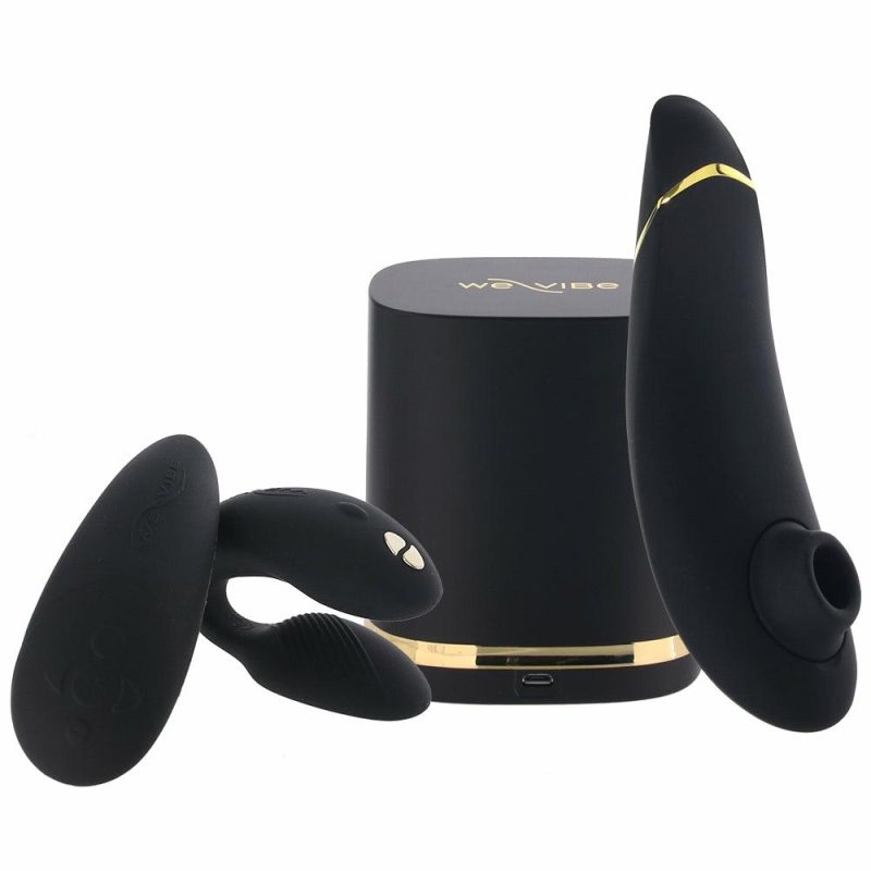 Vibrators | We-Vibe + Womanizer Golden Moments Limited Edition Vibrators Black