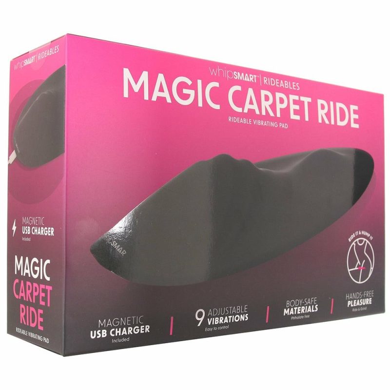 Vibrators | Whipsmart Magic Carpet Ride Pad Vibe Vibrators Black