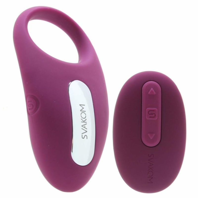 Vibrators | Winni Vibrating Cock Ring In Violet Vibrators Svakom