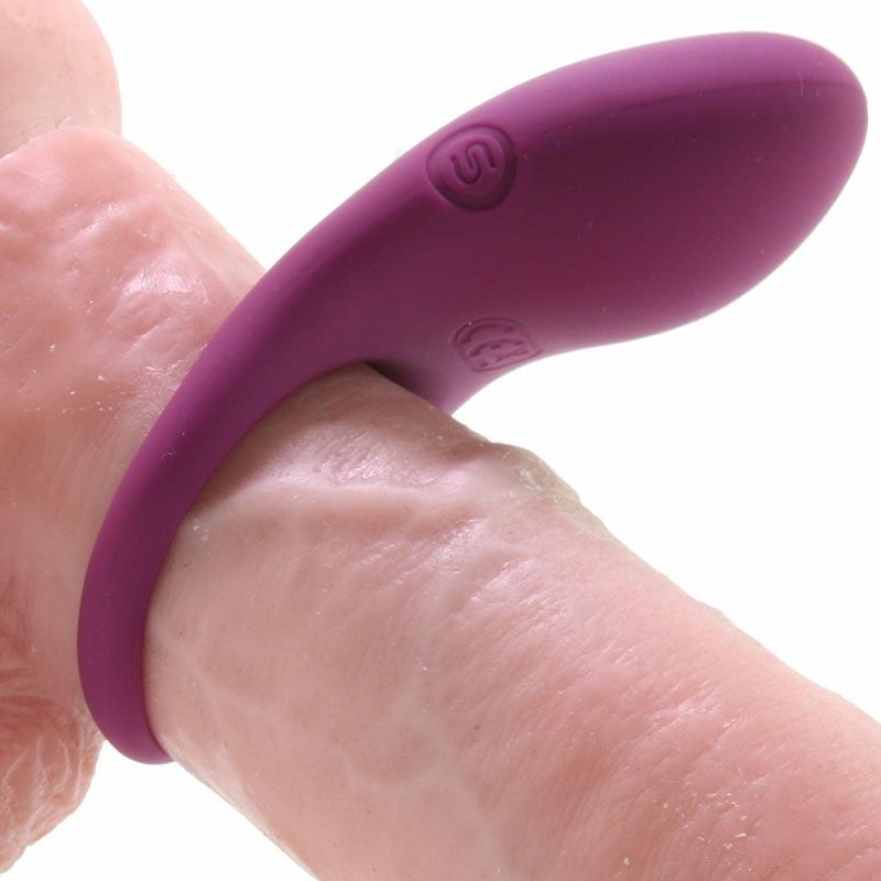 Vibrators | Winni Vibrating Cock Ring In Violet Vibrators Svakom