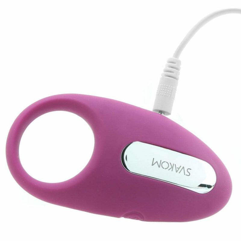 Vibrators | Winni Vibrating Cock Ring In Violet Vibrators Svakom