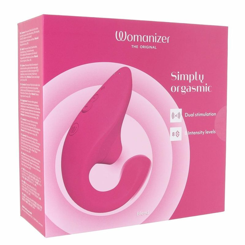 Vibrators | Womanizer Blend Dual Stimulator In Pink Vibrators Pink