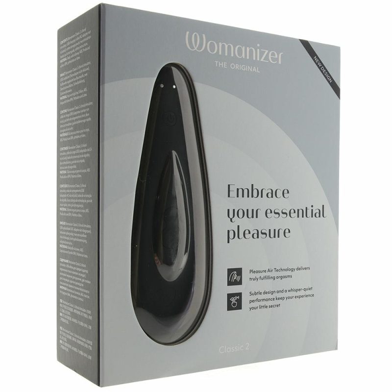 Vibrators | Womanizer Classic 2 Pleasure Air Stimulator In Black Vibrators Black