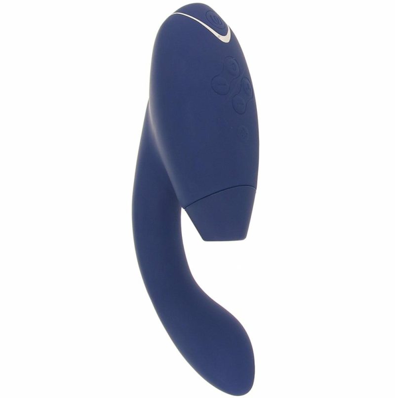 Vibrators | Womanizer Duo 2 Clitoral & G-Spot Stimulator In Blueberry Vibrators Blue